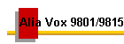 Alia Vox 9801/9815