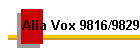 Alia Vox 9816/9829